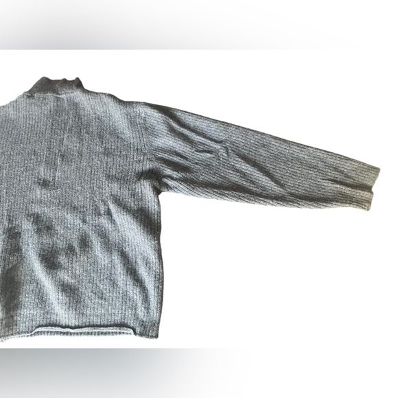 Lord & Taylor Womens Merino Wool Vintage Mock Neck Sweater size XL Made in Italy - Picture 3 of 8